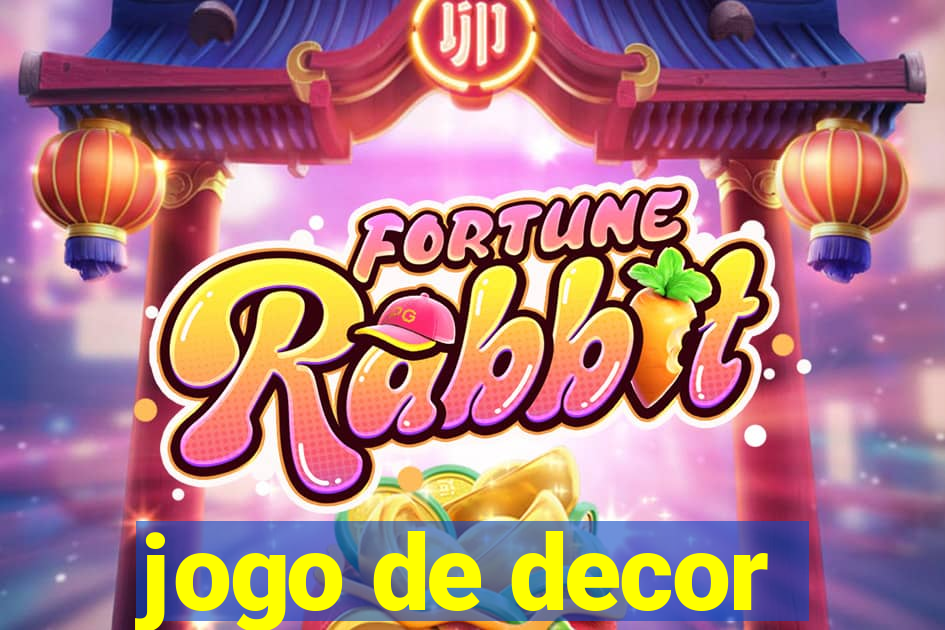 jogo de decor