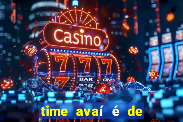 time avaí é de qual estado