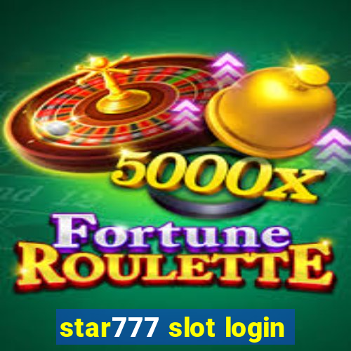 star777 slot login