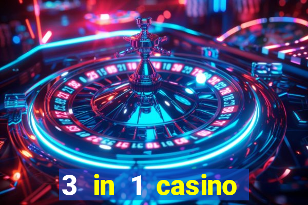 3 in 1 casino game set