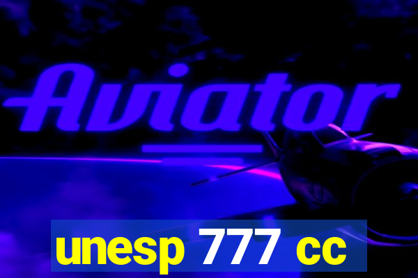 unesp 777 cc