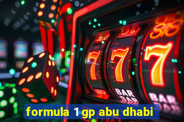 formula 1 gp abu dhabi