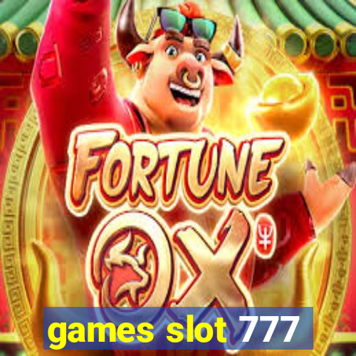 games slot 777