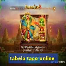 tabela taco online