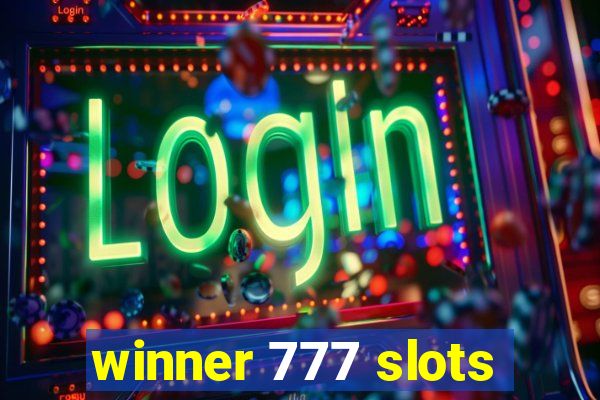 winner 777 slots