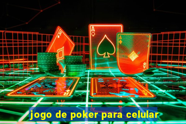 jogo de poker para celular