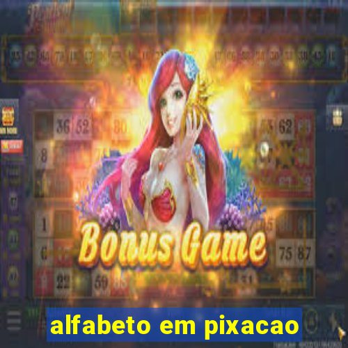 alfabeto em pixacao