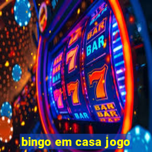 bingo em casa jogo