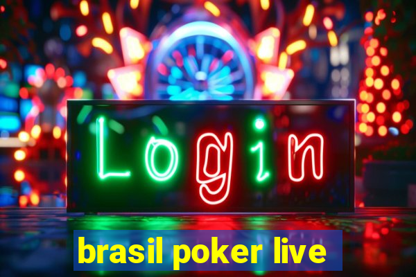 brasil poker live