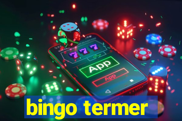 bingo termer