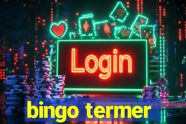 bingo termer