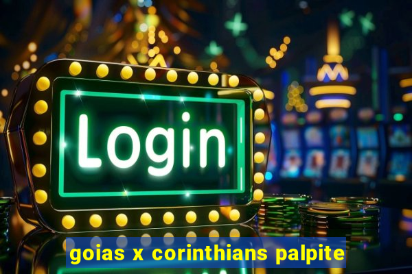 goias x corinthians palpite