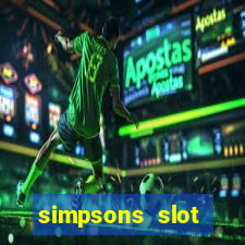 simpsons slot machine locations