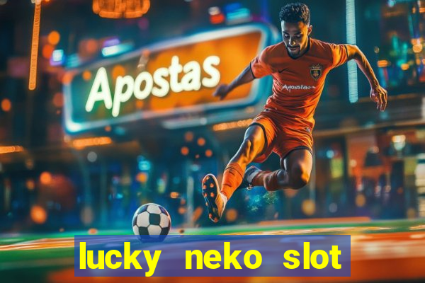 lucky neko slot logo png