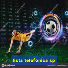 lista telefônica sp