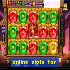 online slots for real cash