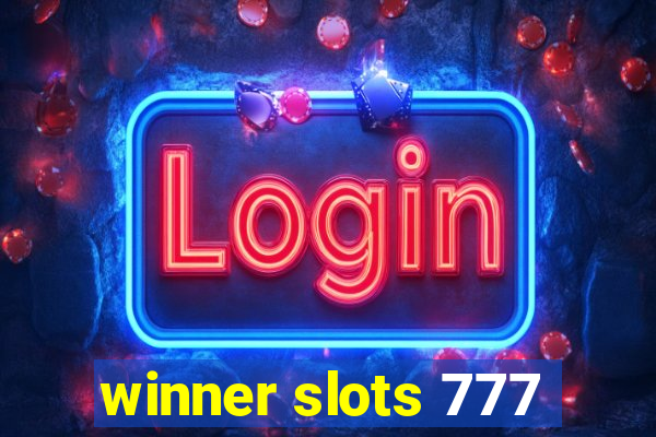 winner slots 777