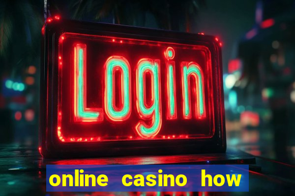 online casino how to win