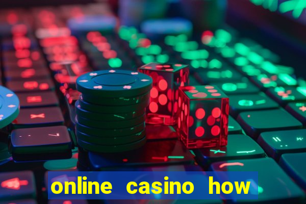 online casino how to win