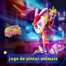 jogo de pintar animais