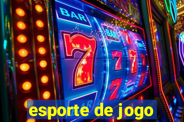 esporte de jogo