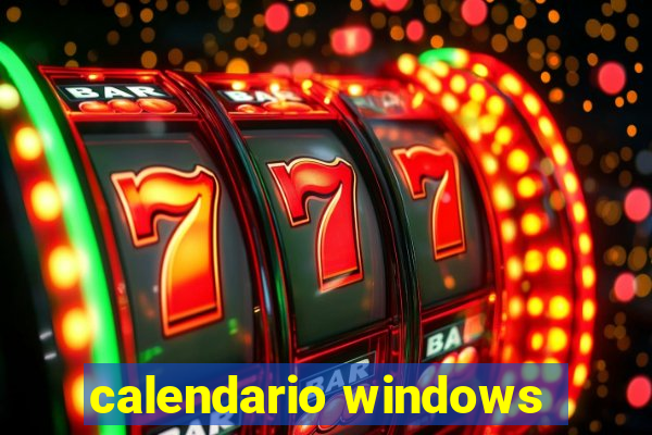 calendario windows