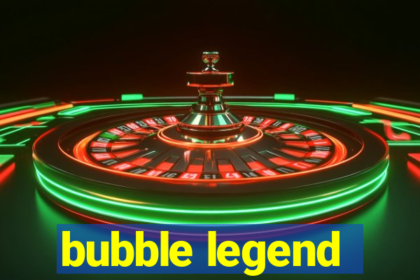 bubble legend