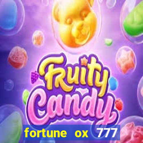 fortune ox 777 fortuna 77