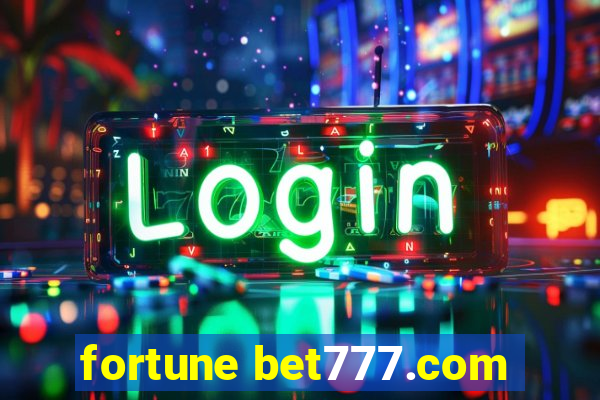 fortune bet777.com