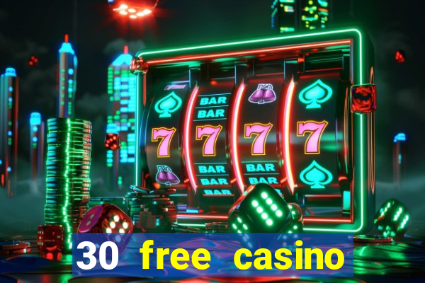 30 free casino bonus no deposit