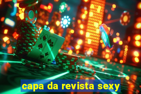 capa da revista sexy