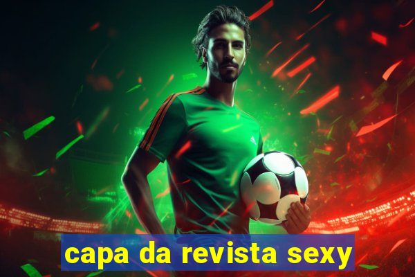 capa da revista sexy