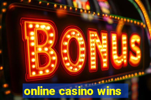 online casino wins