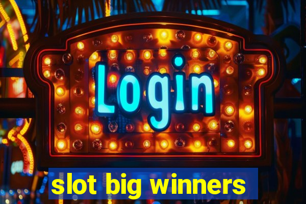 slot big winners