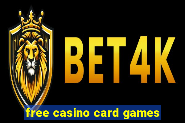 free casino card games