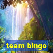 team bingo