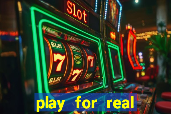 play for real money slots online