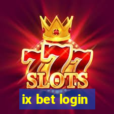 ix bet login