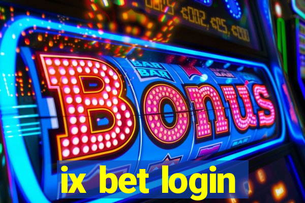 ix bet login