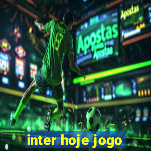 inter hoje jogo