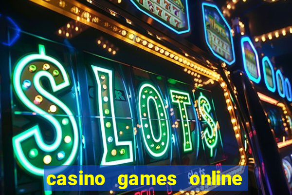 casino games online for real money