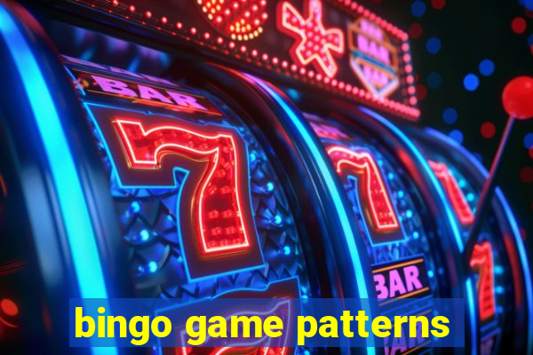 bingo game patterns