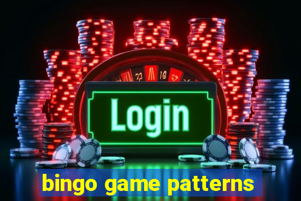 bingo game patterns