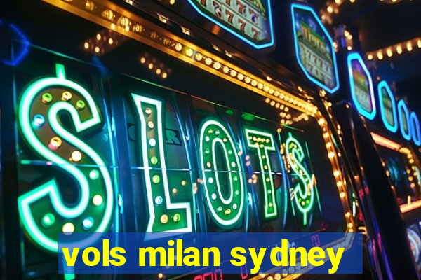 vols milan sydney