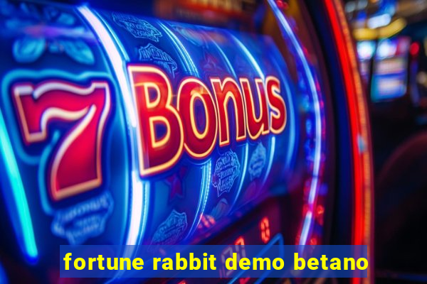 fortune rabbit demo betano