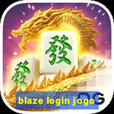 blaze login jogo