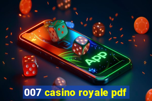 007 casino royale pdf