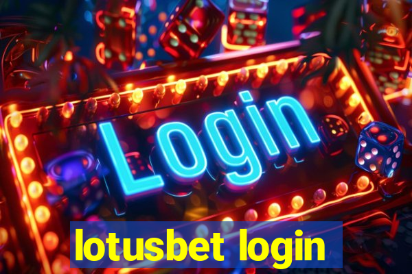 lotusbet login