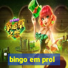 bingo em prol