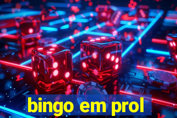 bingo em prol